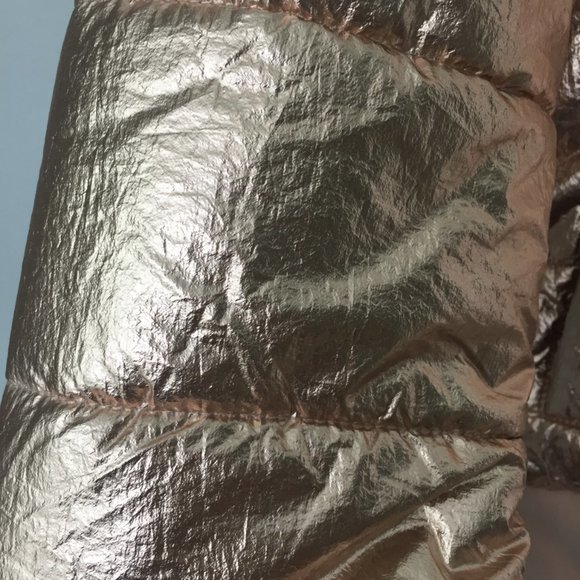 Arizona Jean Co. Rose Gold Puffer Coat Girls XL 16 - Picture 6 of 14